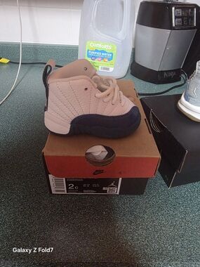 Nike Toddler High-Top Sneakers in Pink and Black